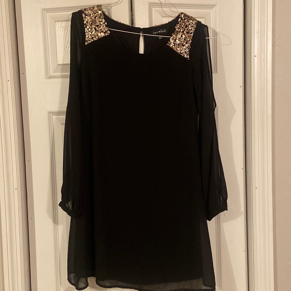 Sequin Hearts S dress